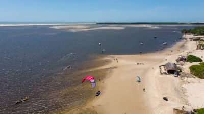 kitesurf à Atins